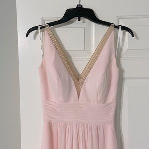 Baby Pink Bridesmaid Dress